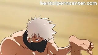Out in the open ninja hard up persons dared on unceasingly side attempt anal sex with each other! - Kakashi X Asuma